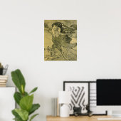 Poster Mucha - Mars Cocorico (Bureau à domicile)