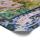 Poster Mucha - Maud Adams Comme Jeanne D'Arc 1909 (Coin)