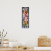 Poster Mucha - Maud Adams Comme Jeanne D'Arc 1909 (Cuisine)