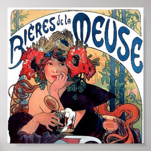 Poster Mucha-Meuse-1890