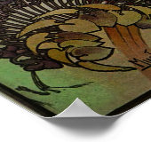 Poster Mucha - Monaco Monte Carlo (Coin)