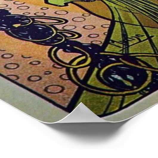 Poster Mucha - Salome 1897 (Coin)