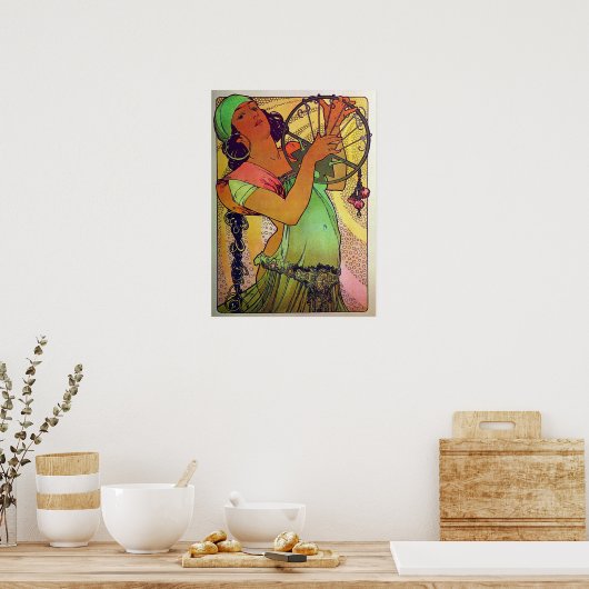 Poster Mucha - Salome 1897 (Cuisine)