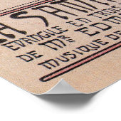 Poster Mucha Sarah Bernhardt Le lampadaire samaritain (Coin)