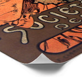 Poster Mucha - Société Populaire Des Beaux-Arts (Coin)