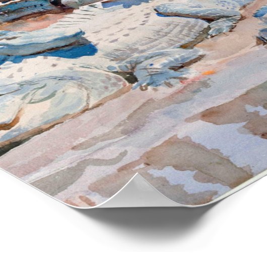 Poster Muddy Alligators By John Singer Sargent (Coin)