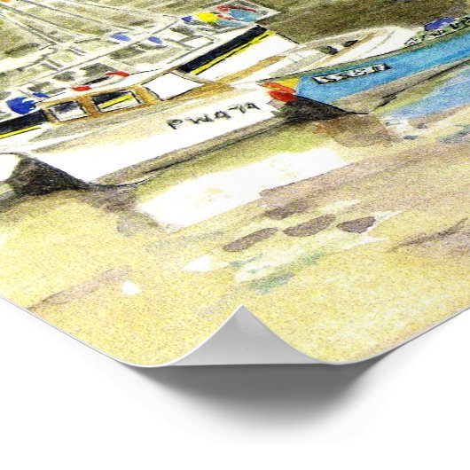 Poster 'Muddy Bas (Padstow)' (Coin)