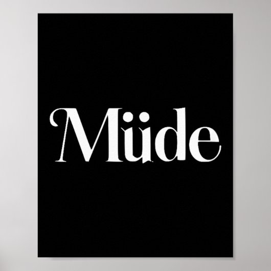 Poster Müde Funny Saying Bro Teens Boys Kids Christmas Pa (Devant)