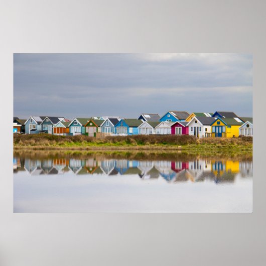 POSTER MUDEFORD SANDBANK, DORSET, ANGLETERRE (Devant)