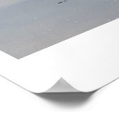 Poster Mudeford Spit Beach Huts, Christchurch, Angleterre (Coin)