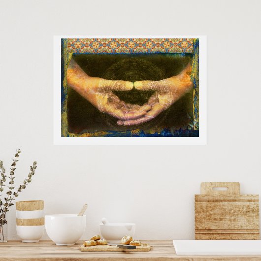 Poster Mudra alchimique (Cuisine)