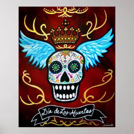 POSTER MUERTOS WINGED (Devant)