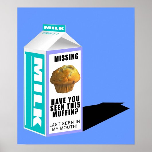 POSTER MUFFIN MANQUANT (Devant)