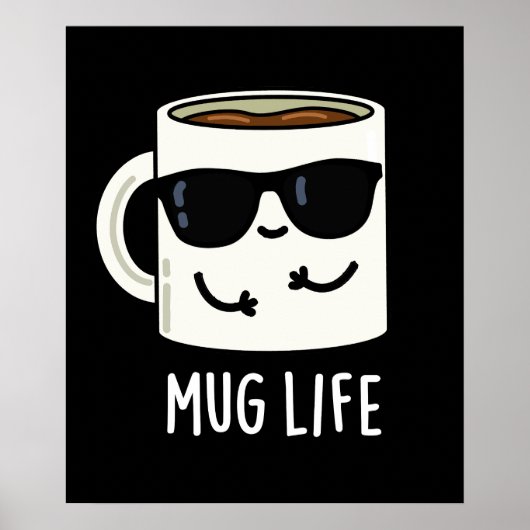 Poster Mug Life amusant Mug Pun (Devant)