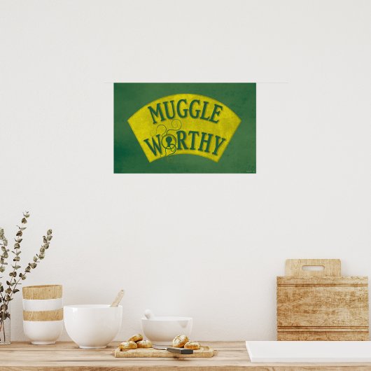 POSTER MUGGLE WORTHY™ (Cuisine)