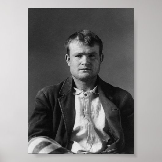 Poster Mugshot Butch Cassidy (Devant)