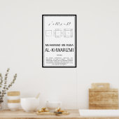 Poster Muhammad Al-Khwarizmi (Cuisine)