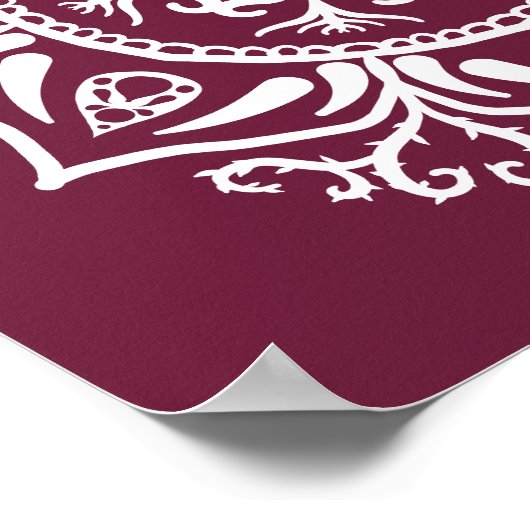Poster Mulberry Mandala (Coin)