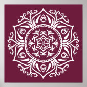 Poster Mulberry Mandala (Devant)