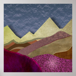 Poster Mulberry Mountains
