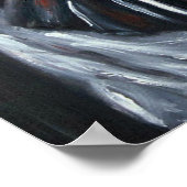 Poster Mule Face à une femme par Donald Lee (Coin)