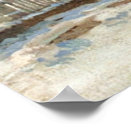 Poster Mulhaupt - Hiver à Gloucester (Coin)