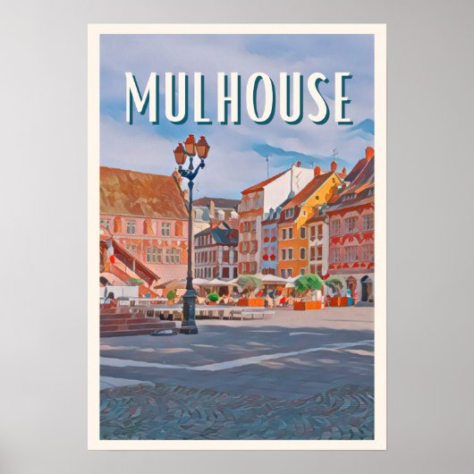 Poster Mulhouse Photo Vintage  (Devant)