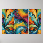 Poster Multi-Abstrait (Devant)