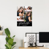 Poster Multi Photo Graduation Party (Bureau à domicile)