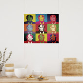 Poster MultiColor Donald Trump (Cuisine)