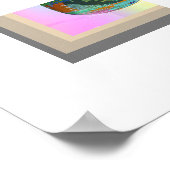 Poster multicolore de pot + Mat d'entrée (Coin)