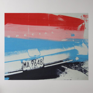 Poster Multicolour fender