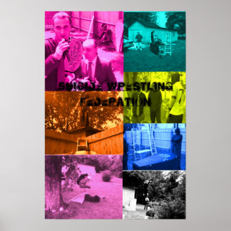 poster multicouleur swf