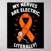 Poster Multiple Sclerosis Awareness 2025 -orange Ribbon_  (Devant)