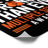 Poster Multiple Sclerosis Awareness Together We Rise Oran (Coin)