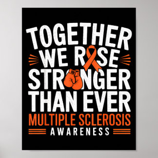 Poster Multiple Sclerosis Awareness Together We Rise Oran