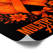Poster Multiple Sclerosis Ms Awareness I Wear Orange For  (Coin)