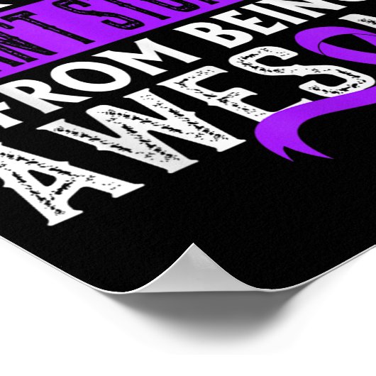 Poster Multiple System Atrophy Msa Awareness Can't Stop M (Coin)