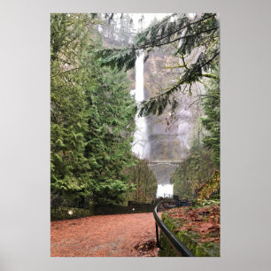Poster Multnomah Falls
