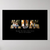 Poster Mum 3 photo moderne élégante noire mère jour (Devant)