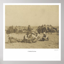 poster "Mumblety-Peg Game"