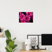 Poster Mums roses d'automne (Bureau à domicile)