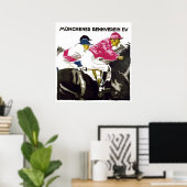 Poster Munchener Rennverein (Bureau à domicile)