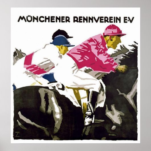 Poster Munchener Rennverein (Devant)