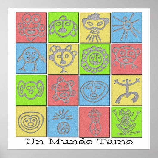 Poster Mundo Taino (Devant)