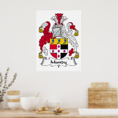 Poster Mundy Family Crest (Cuisine)