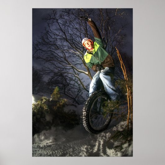 Poster Muni de neige (Devant)