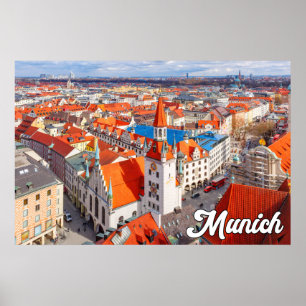 Poster Munich, Allemagne