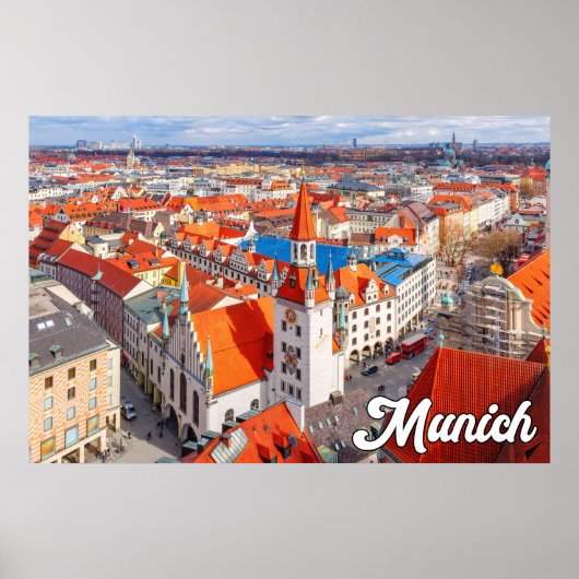 Poster Munich, Allemagne (Devant)