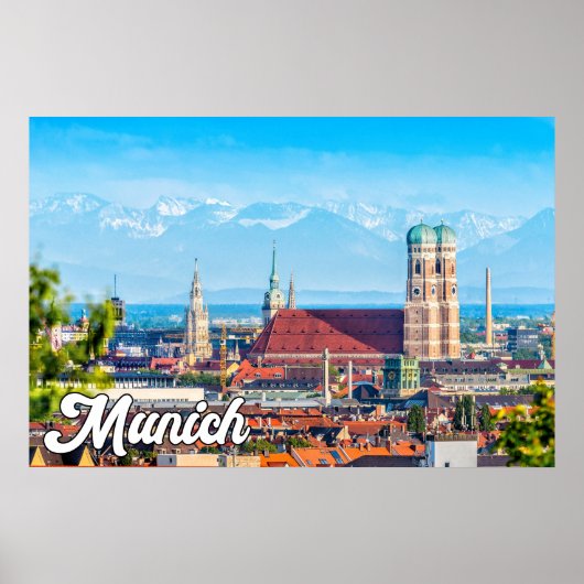 Poster Munich, Allemagne (Devant)